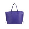 Sac cabas Louis Vuitton  Neverfull en cuir épi violet - 360 thumbnail