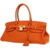 Hermès  Birkin Shoulder bag worn on the shoulder or carried in the hand  in orange togo leather - 00pp thumbnail