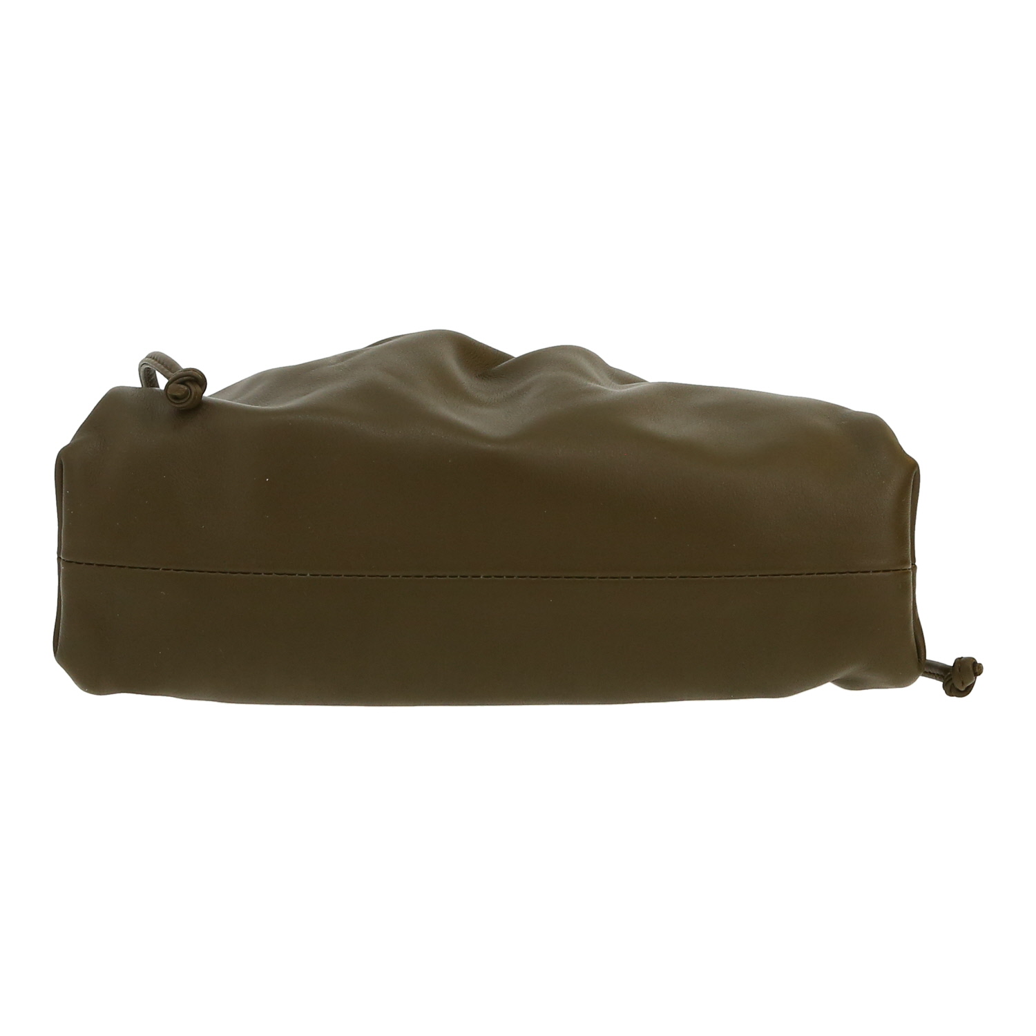 Bolso/bolsito Bottega Veneta  Pouch en cuero caqui - Detail D1