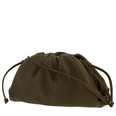 Bolso/bolsito Bottega Veneta  Pouch en cuero caqui