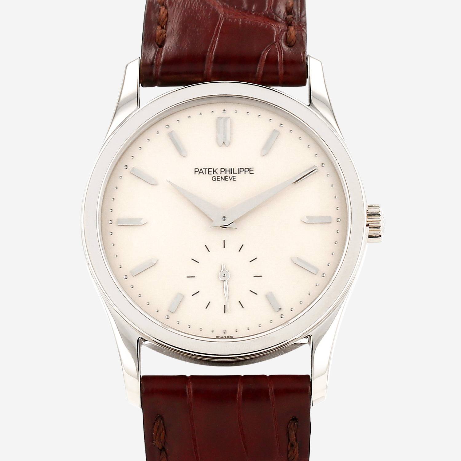 Montre Patek Philippe Calatrava en or blanc Ref: Patek Philippe - 3796  Vers 2009
