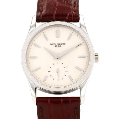 Montre Patek Philippe Calatrava en or blanc Ref: Patek Philippe - 3796  Vers 2009