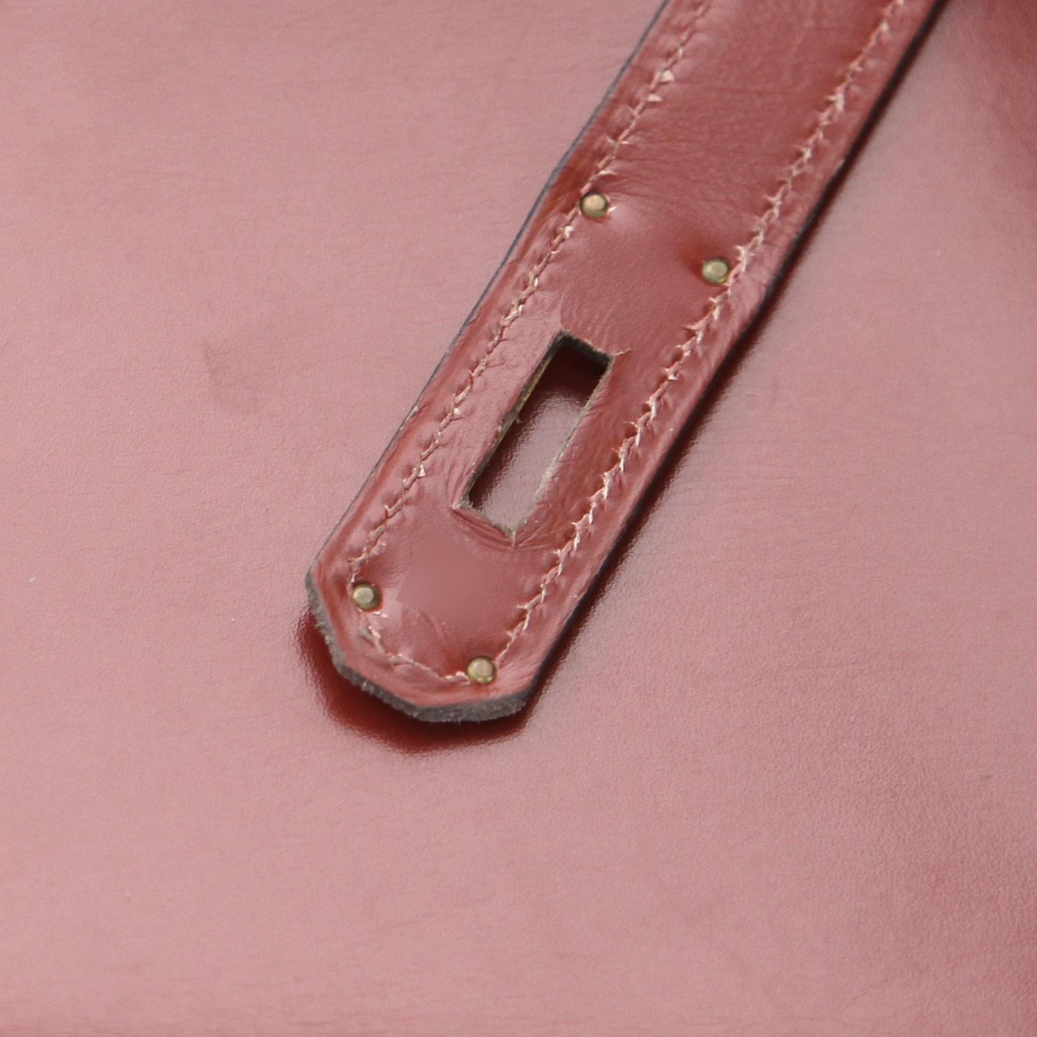 Borsa Hermès  Kelly 32 cm in pelle box bordeaux - Detail D4