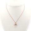 Collier Hermès Amulettes Kelly en or rose et diamants - 360 thumbnail