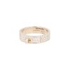 Hermès Kelly ring in pink gold and diamonds - 00pp thumbnail