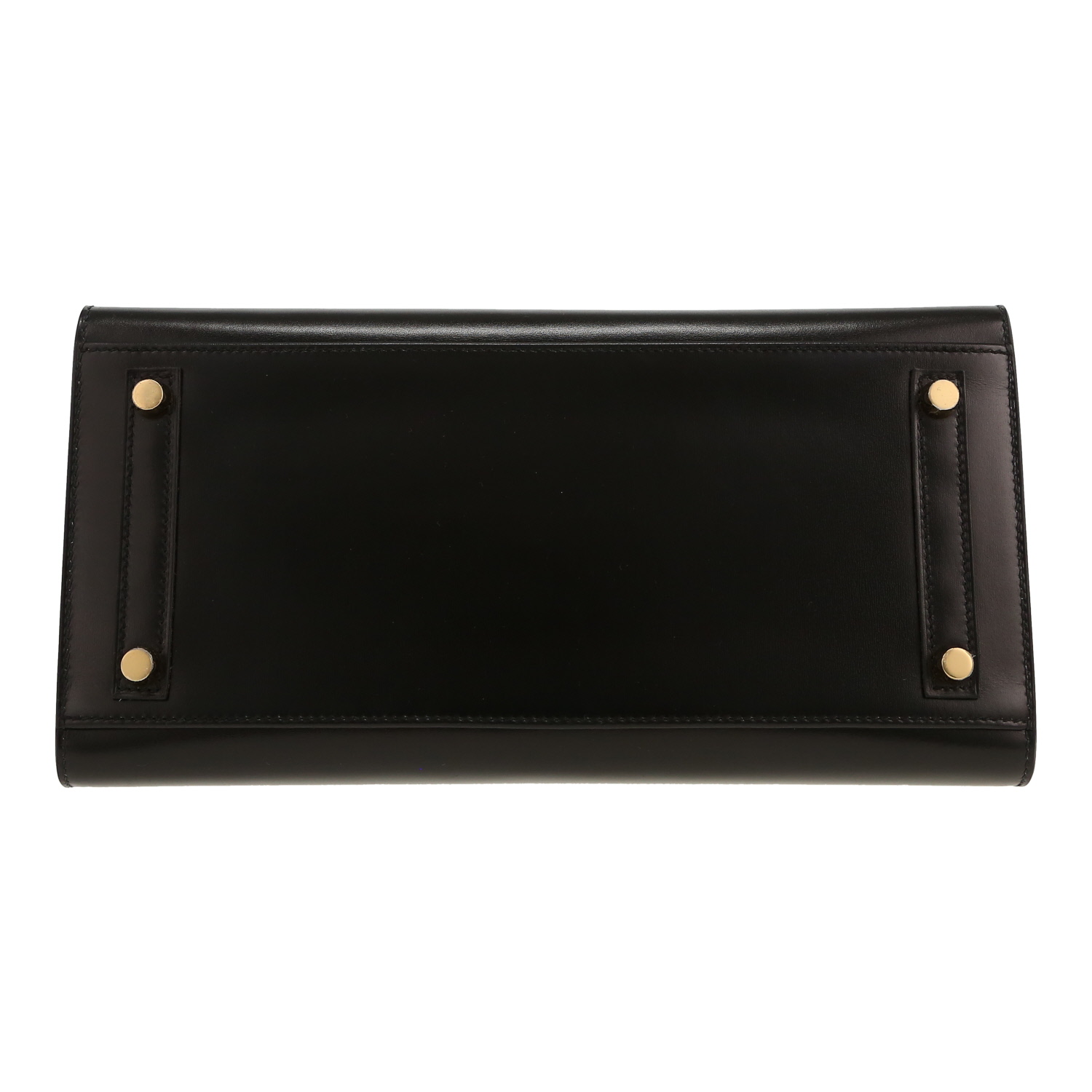 Hermès  Birkin 30 cm handbag  in black box leather - Detail D1