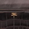 Hermès  Constance handbag  in brown crocodile - Detail D2 thumbnail