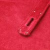 Hermès  Kelly 28 cm handbag  in raspberry pink doblis calfskin - Detail D4 thumbnail