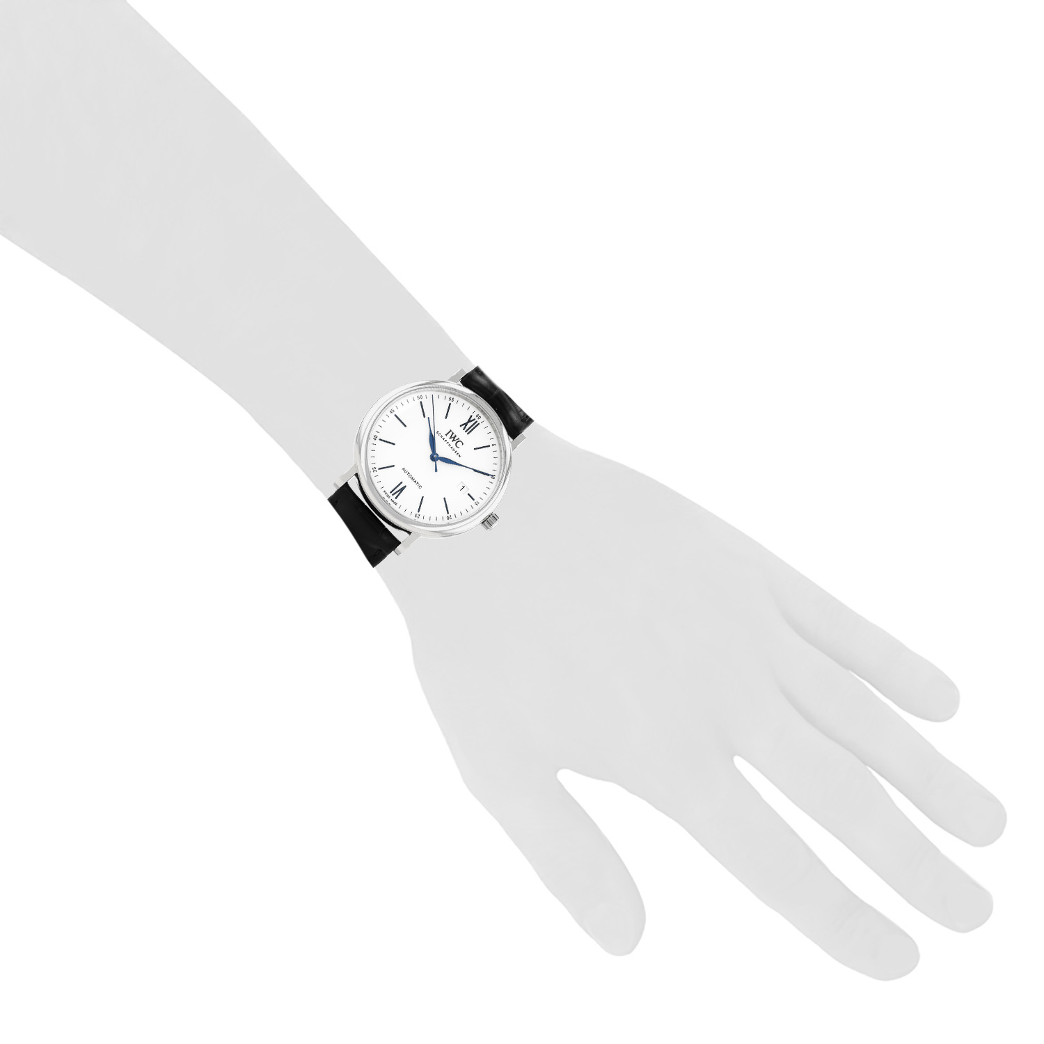 Reloj IWC Portofino Automatic «150 Years» de acero Ref: IWC - IW356519  Circa 2018 - Detail D1