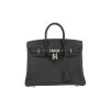 Sac à main Hermès  Birkin 25 cm en cuir Swift Gris Misty - 360 thumbnail