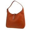 Borsa da spalla o a mano Hermès  Trim in pelle Barenia terra di Siena bruciata - 00pp thumbnail