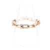 Bracelet Tiffany 
Co City HardWear grand modèle en or rose et diamants - 360 thumbnail