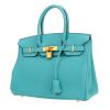 Sac à main Hermès  Birkin 30 cm en cuir togo Bleu Saint-Cyr - 00pp thumbnail