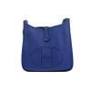 Bolso bandolera Hermès  Evelyne III en cuero togo azul - 360 thumbnail