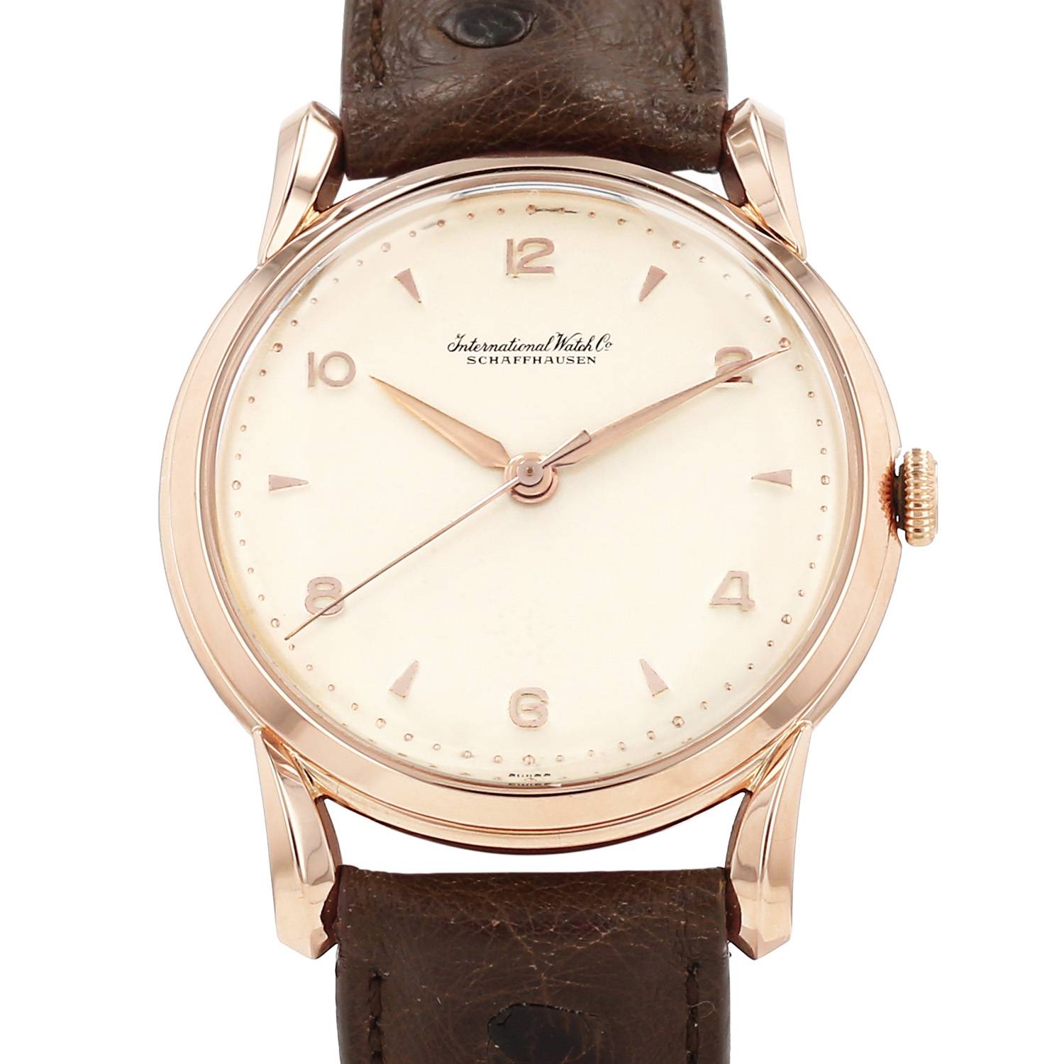 Reloj IWC Vintage de oro rosa Circa 1970 - 00pp