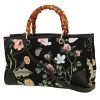 Borsa Gucci   in tela nera e pelle nera - 00pp thumbnail
