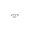 Cartier 1895 solitaire ring in platinium and diamond - 360 thumbnail