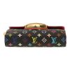 Louis Vuitton   wallet  in multicolor and black monogram canvas  and natural leather - Detail D1 thumbnail
