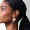 Pomellato  earrings in pink gold and agate - Detail D1 thumbnail