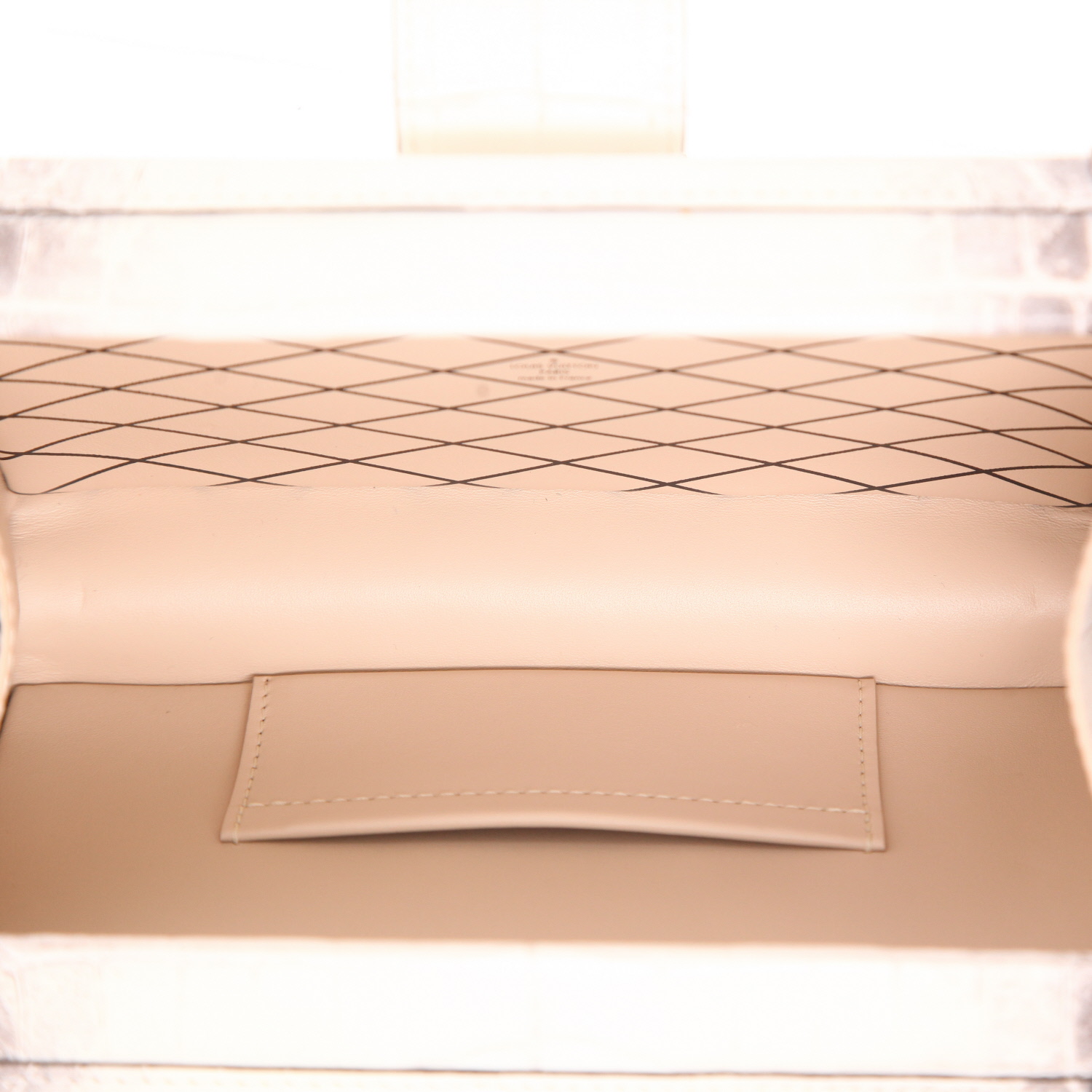 Malle Louis Vuitton  Petite Malle  Himalaya en crocodile niloticus blanc - Detail D3