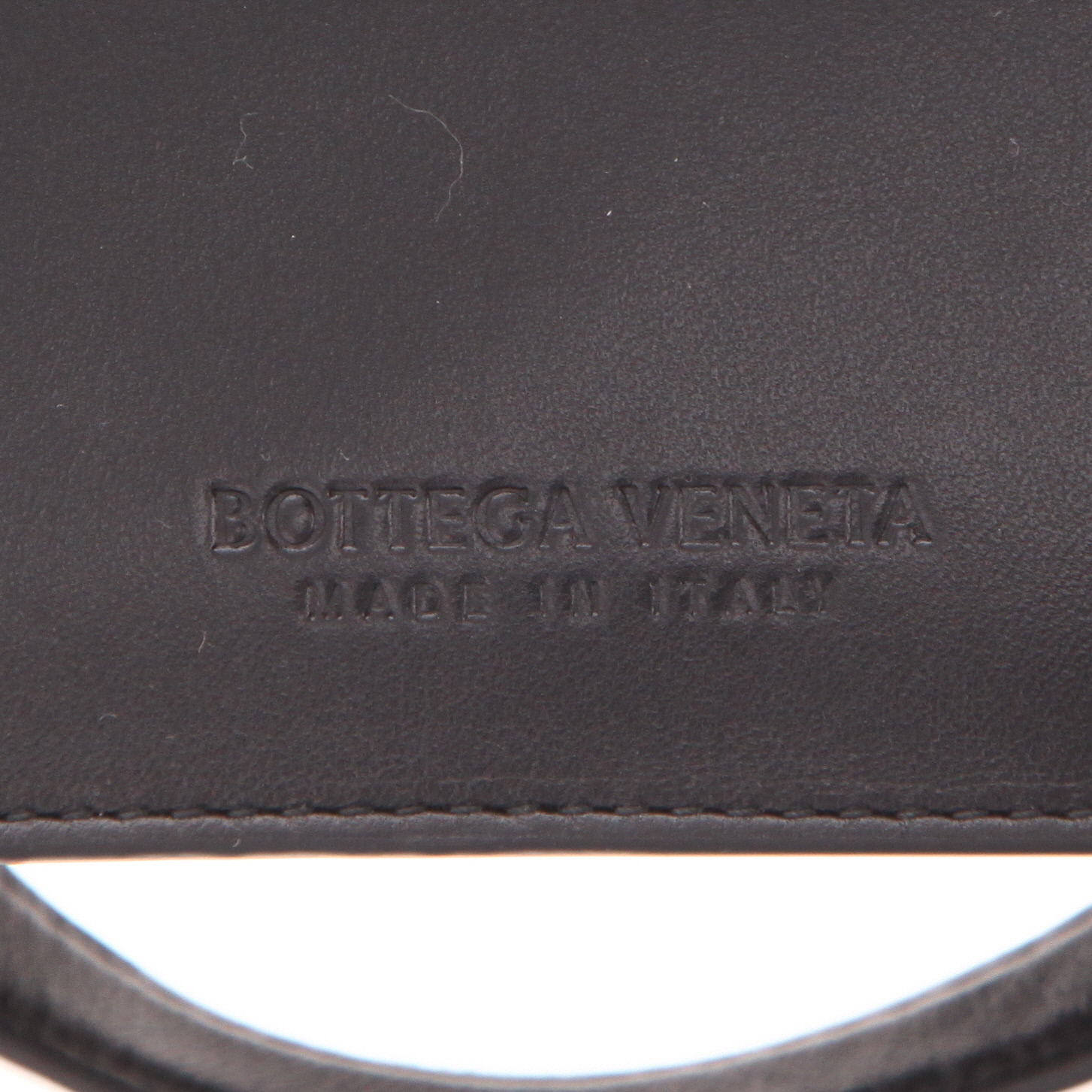 Sac à main Bottega Veneta  Flip Flap en cuir intrecciato noir - Detail D2