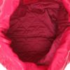 Chanel  22 shopping bag  in pink quilted leather - Detail D3 thumbnail