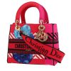 Dior  Lady D-Lite handbag  in pink canvas - 00pp thumbnail
