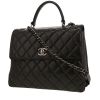 Sac à main Chanel  Trendy CC en cuir matelassé noir - 00pp thumbnail