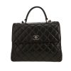 Sac à main Chanel  Trendy CC en cuir matelassé noir - 360 thumbnail