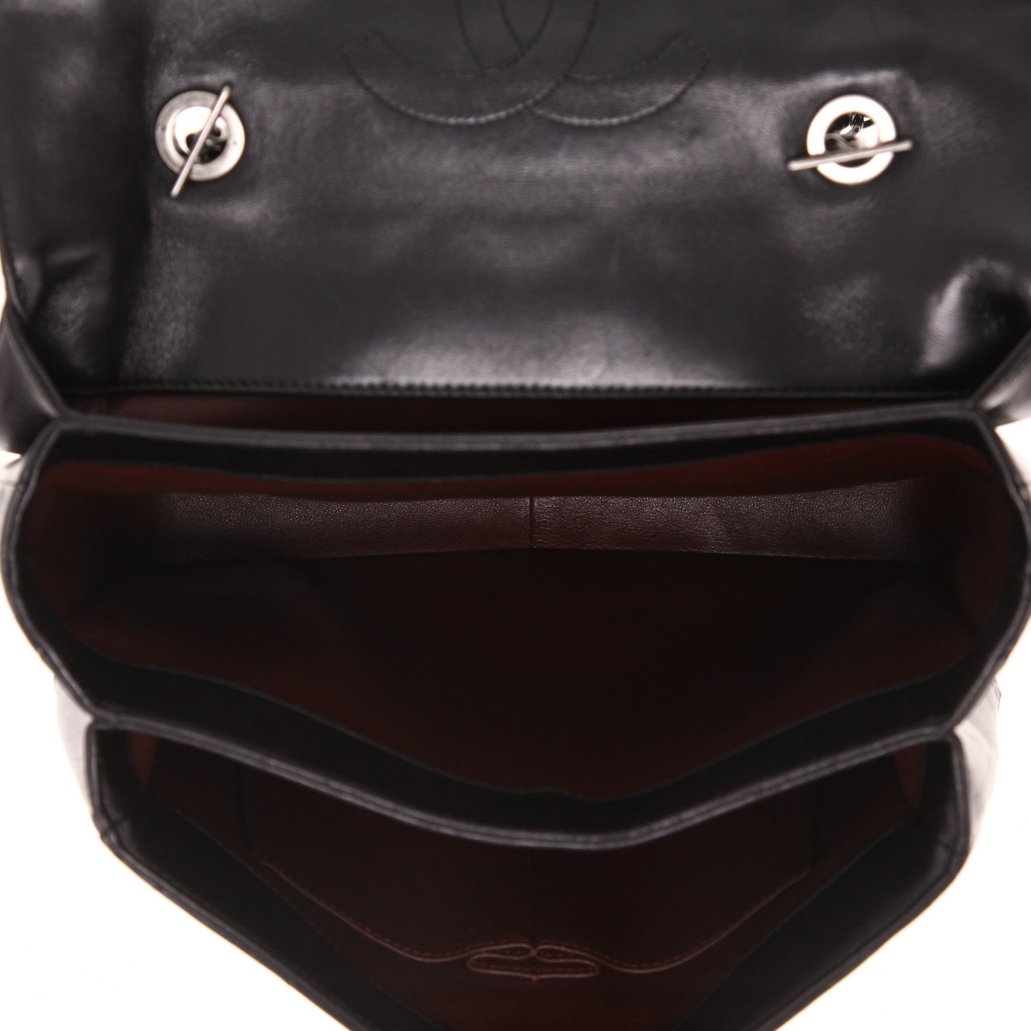 Sac à main Chanel  Trendy CC en cuir matelassé noir - Detail D3