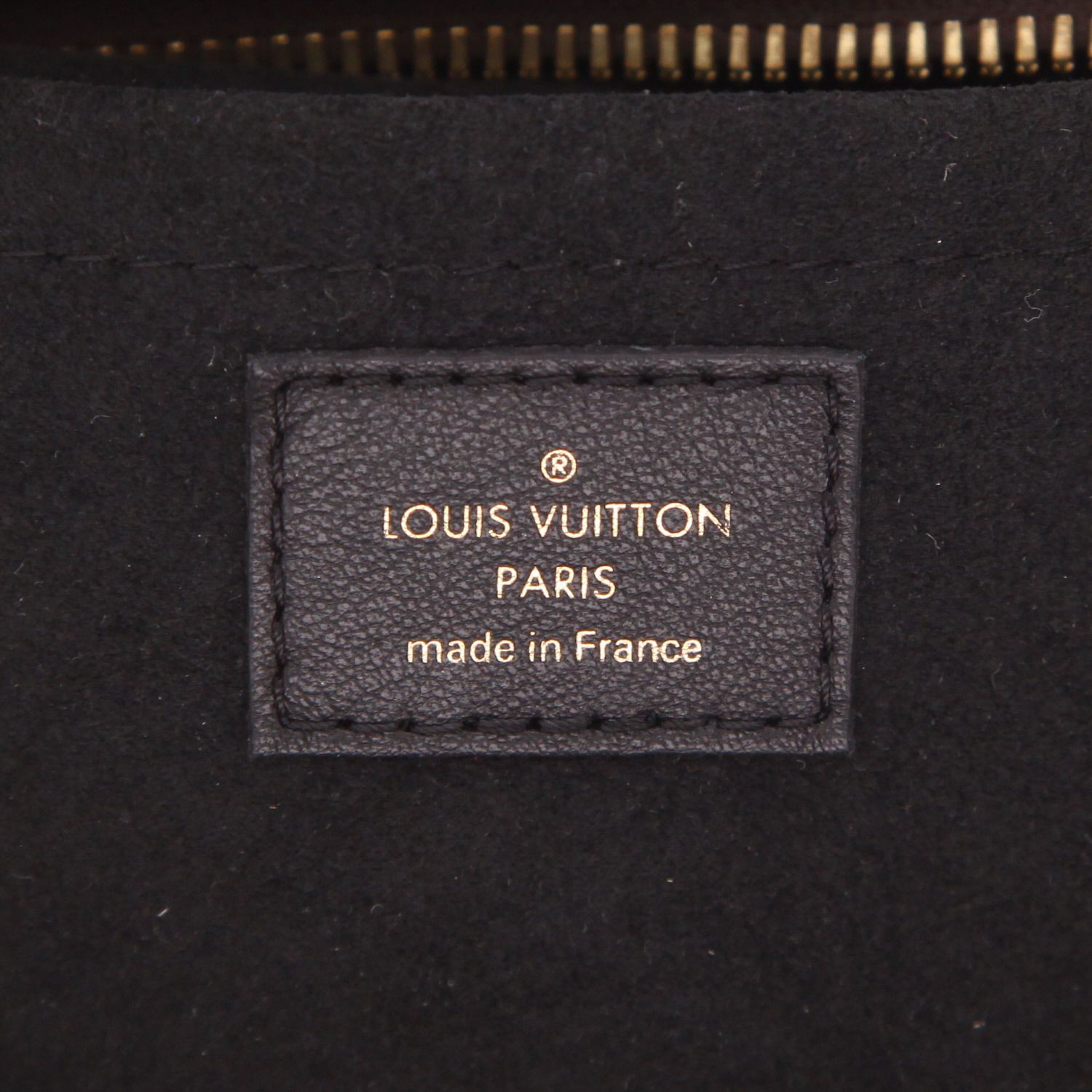 Sac à main Louis Vuitton  Square Bag en toile monogram marron et cuir noir - Detail D2