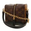 Sac à main Louis Vuitton  Square Bag en toile monogram marron et cuir noir - Detail D4 thumbnail