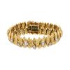 Bracelet années 1960 Mellerio en or jaune, or blanc et diamants - 00pp thumbnail