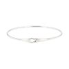 Bracelet ouvrant Dinh Van Serrure en or blanc et diamant - 00pp thumbnail
