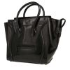 Celine  Luggage Mini handbag  in black patent leather - 00pp thumbnail
