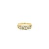 O.J. Perrin  ring in yellow gold, diamonds and emerald - 360 thumbnail