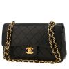 Sac à main Chanel  Timeless Petit en cuir matelassé bleu-marine - 00pp thumbnail