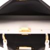 Sac à main Fendi  Peekaboo ISeeU en cuir noir et blanc - Detail D3 thumbnail