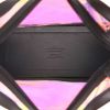 Sac bandoulière Louis Vuitton  Soft Trunk en vinyle transparent et cuir noir - Detail D3 thumbnail