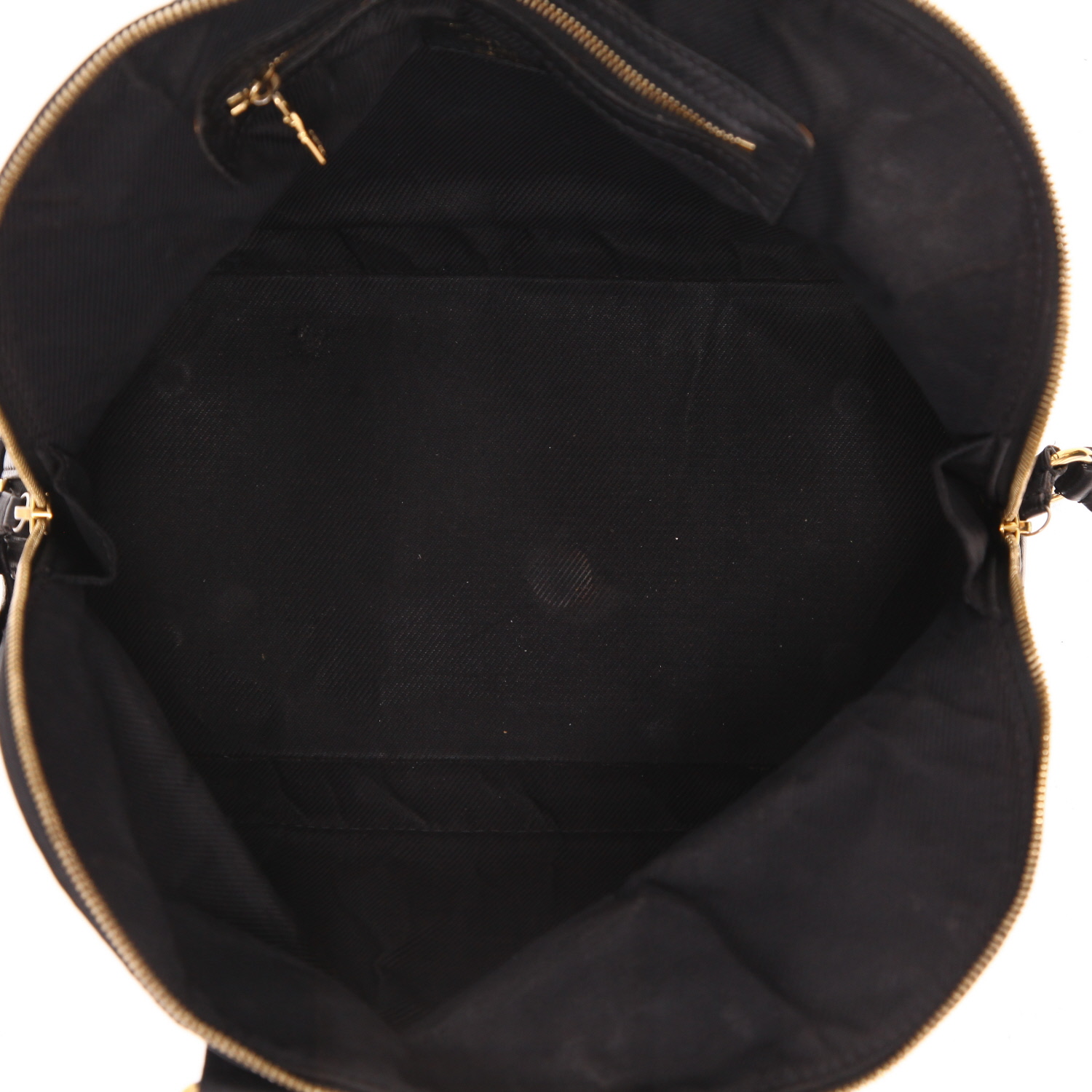 Bolso de mano Louis Vuitton  Editions Limitées en cuero monogram huella negro - Detail D4