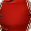 Louis Vuitton  Alma handbag  in ebene damier canvas  and brown leather - Detail D3 thumbnail