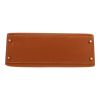 Hermès  Kelly 32 cm handbag  in gold Courchevel leather - Detail D1 thumbnail