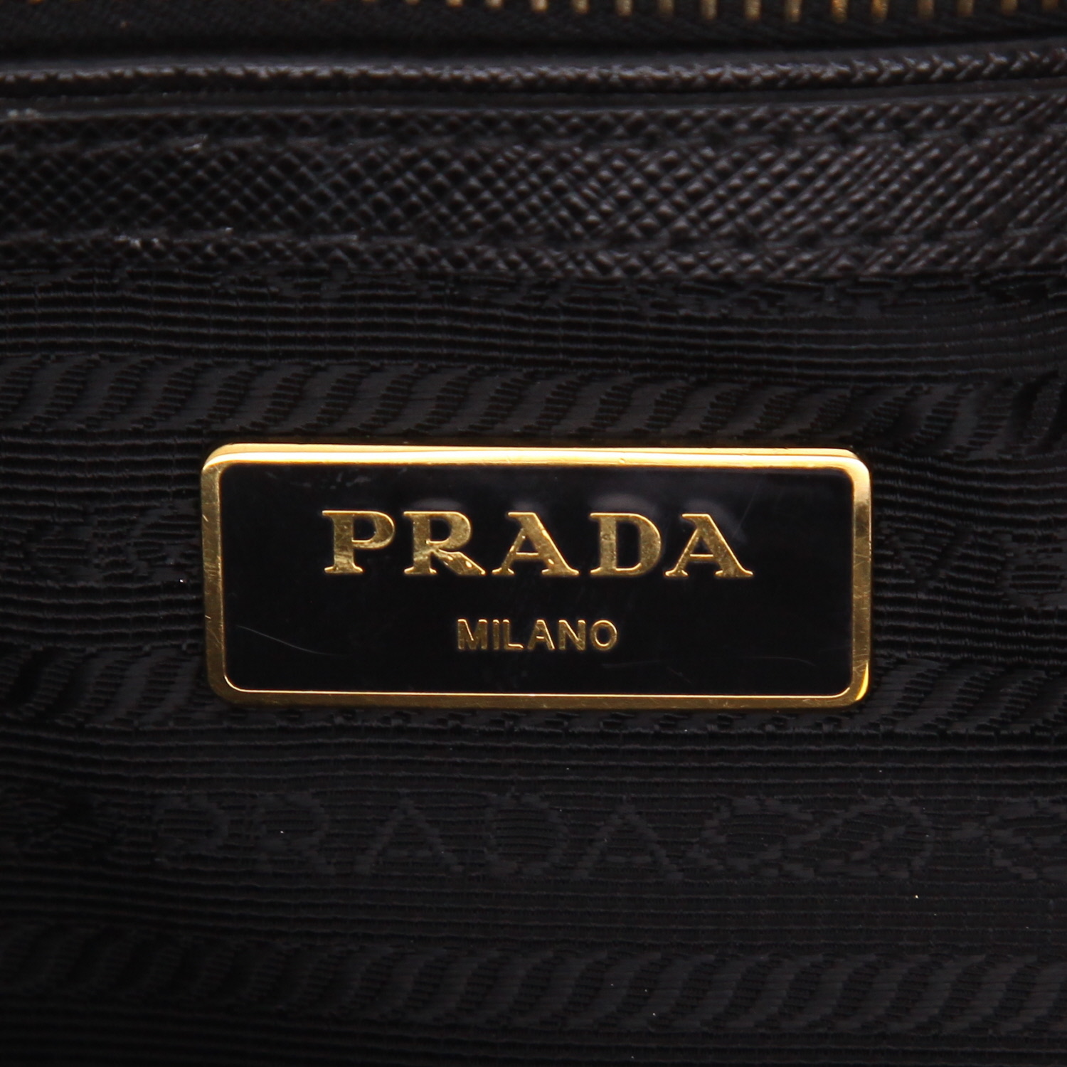 Borsa Prada  Galleria in pelle saffiano nera - Detail D2