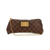 Bolso bandolera Louis Vuitton  Eva en lona a cuadros ébano y cuero marrón - 360 thumbnail