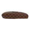 Sac bandoulière Louis Vuitton  Eva en toile damier ébène et cuir marron - Detail D1 thumbnail