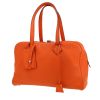 Hermès  Victoria handbag  in orange togo leather - 00pp thumbnail