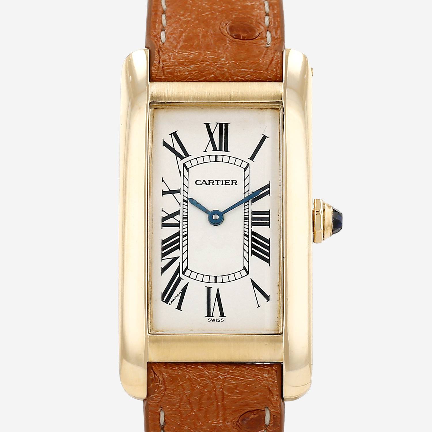 Orologio Cartier Tank Américaine in oro giallo Ref: Cartier - 17201  Circa 1990
