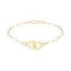 Bracciale Dinh Van Menottes R10 in oro giallo - 00pp thumbnail