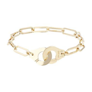 Dinh Van Menottes R15 bracelet in yellow gold