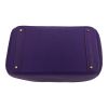 Borsa weekend Hermès  Haut à Courroies in pelle taurillon clemence viola - Detail D1 thumbnail
